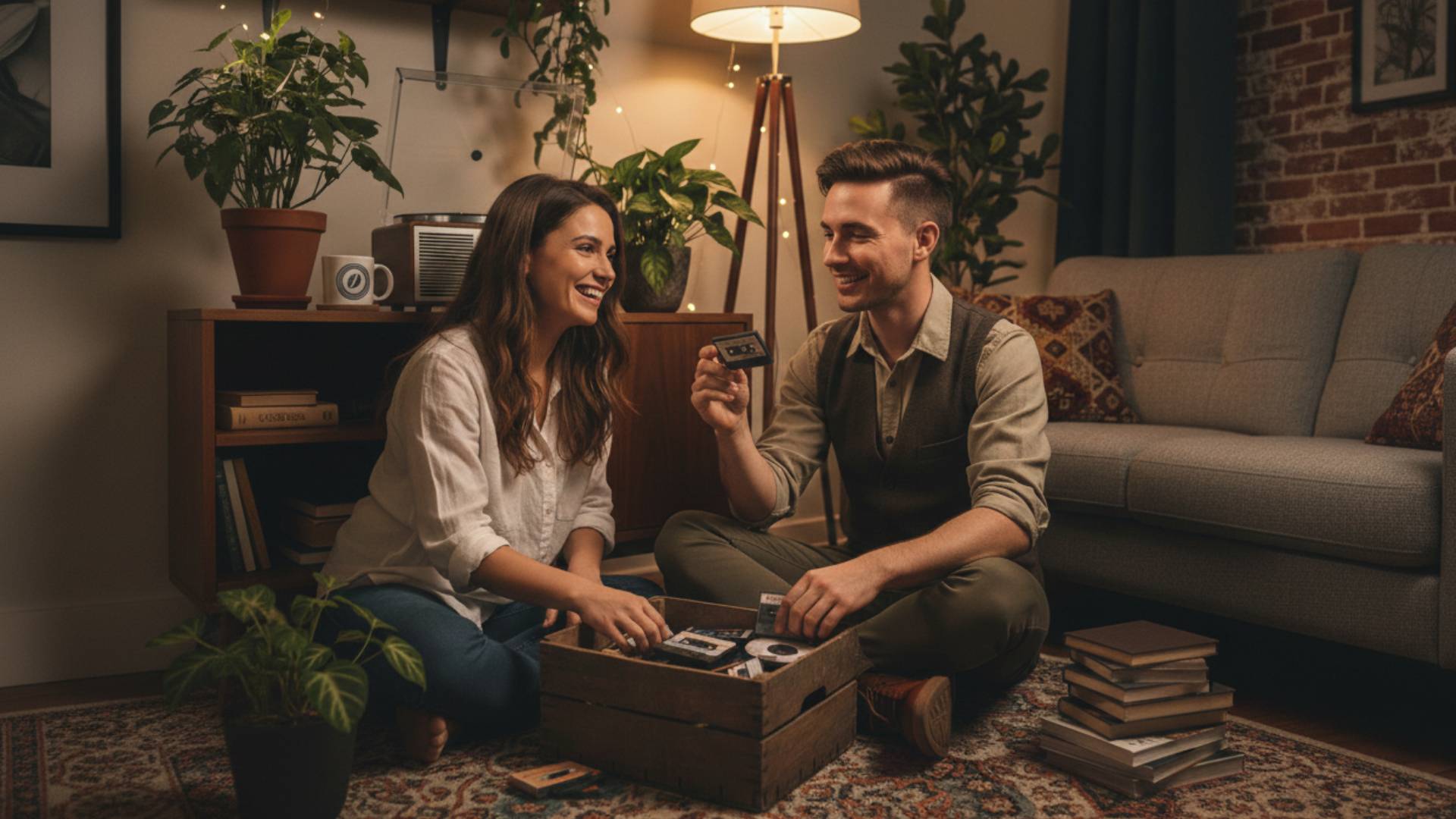 Finding a box of my old tapes (and why I finally bought that Victrola)